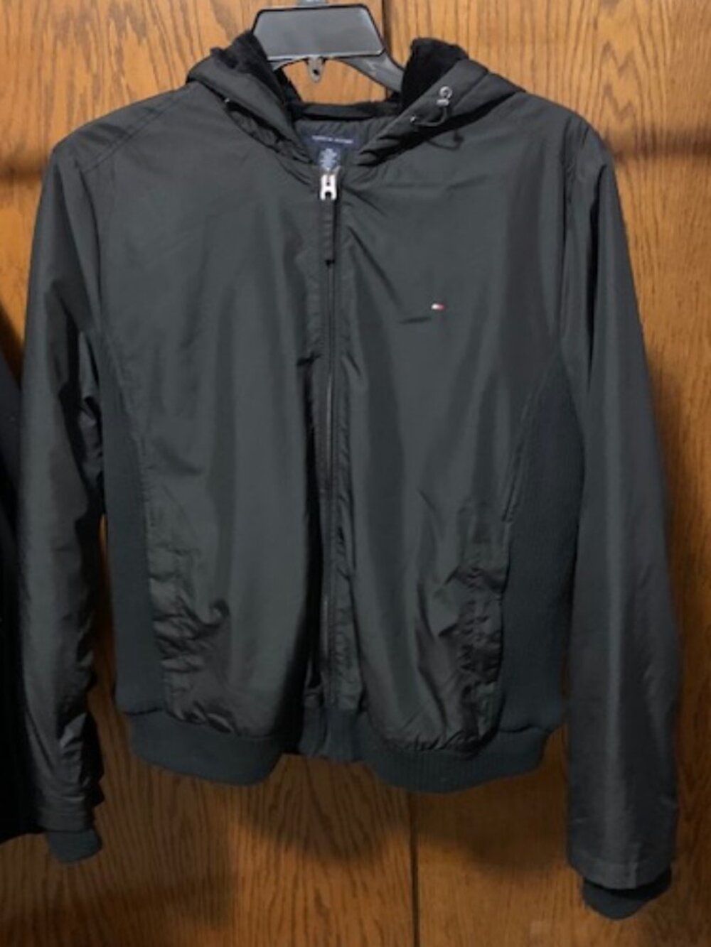 Like New black Tommy Hilfiger Jacket